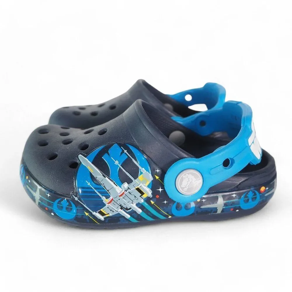 Crocs Star Wars Luke Skywalker Outdoor‎ Clogs Multicolor Youth Kids C7